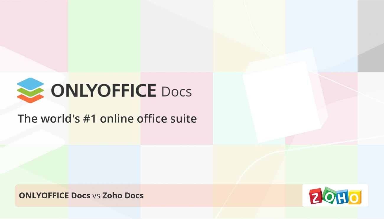 ONLYOFFICE Docs vs Zoho Docs