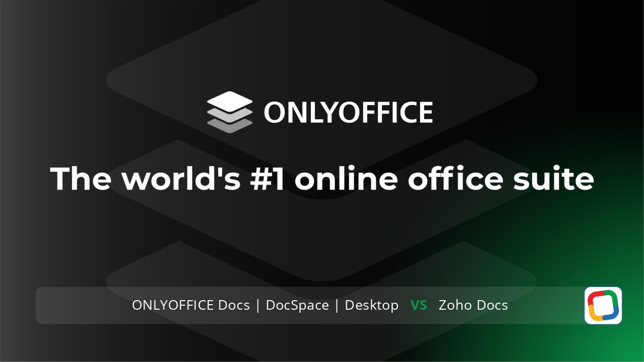 ONLYOFFICE im Vergleich zu Zoho Writer