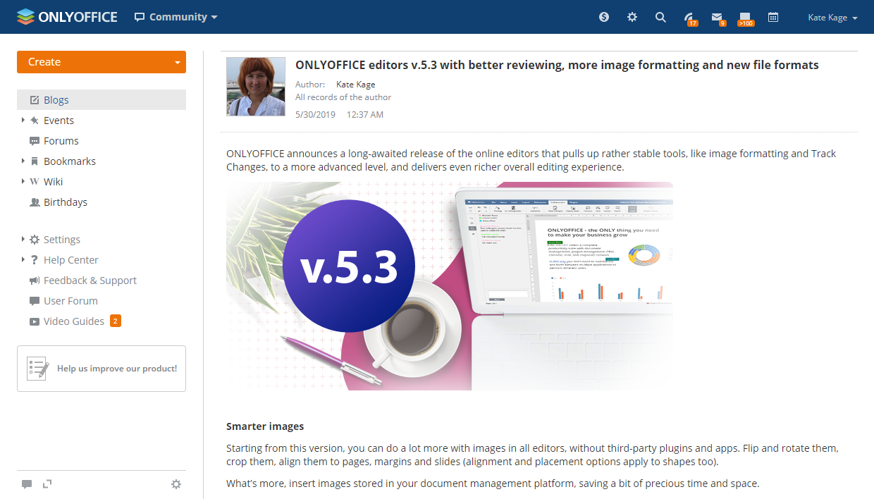 Maintaining corporate blogs and forums