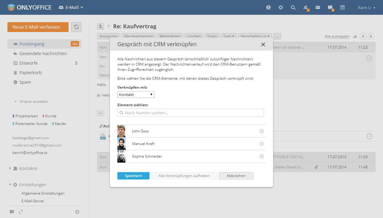 CRM-Integration