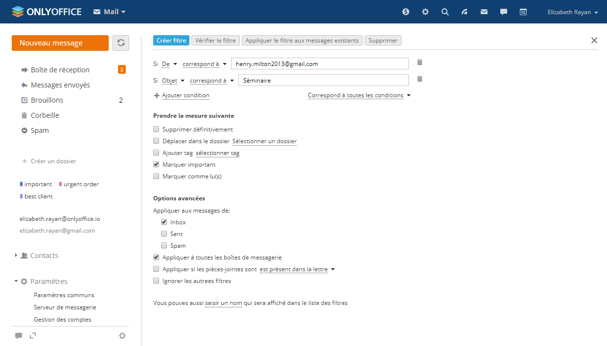 Gestione efficace delle email
