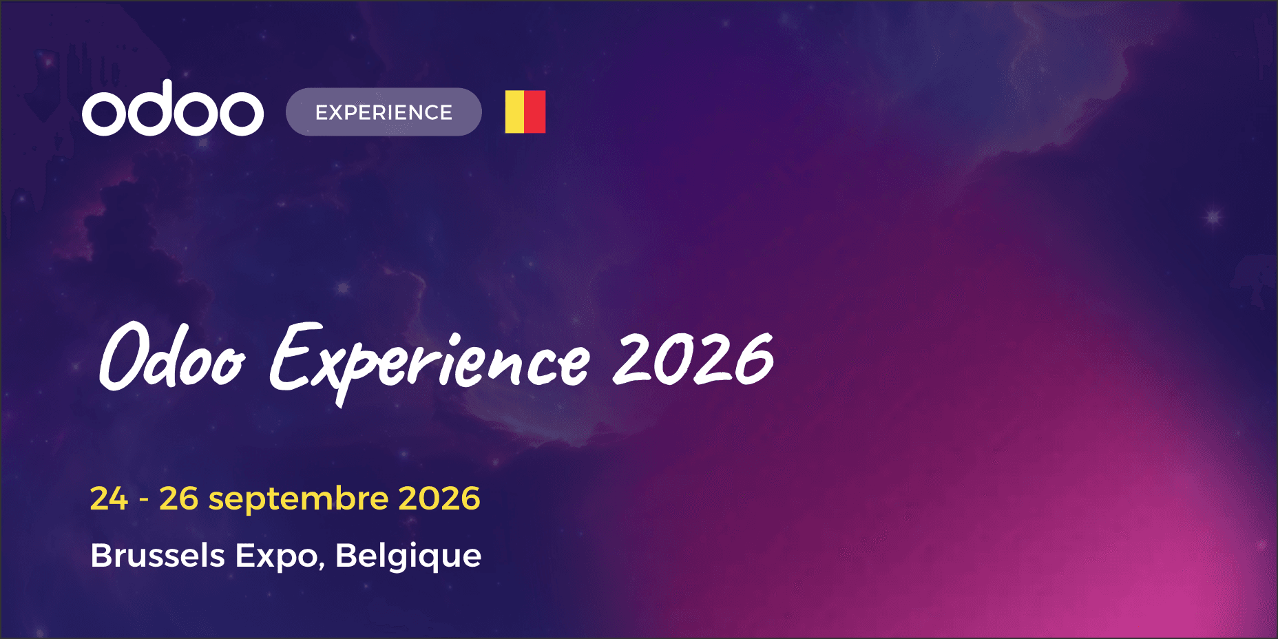 Odoo Experience 2026