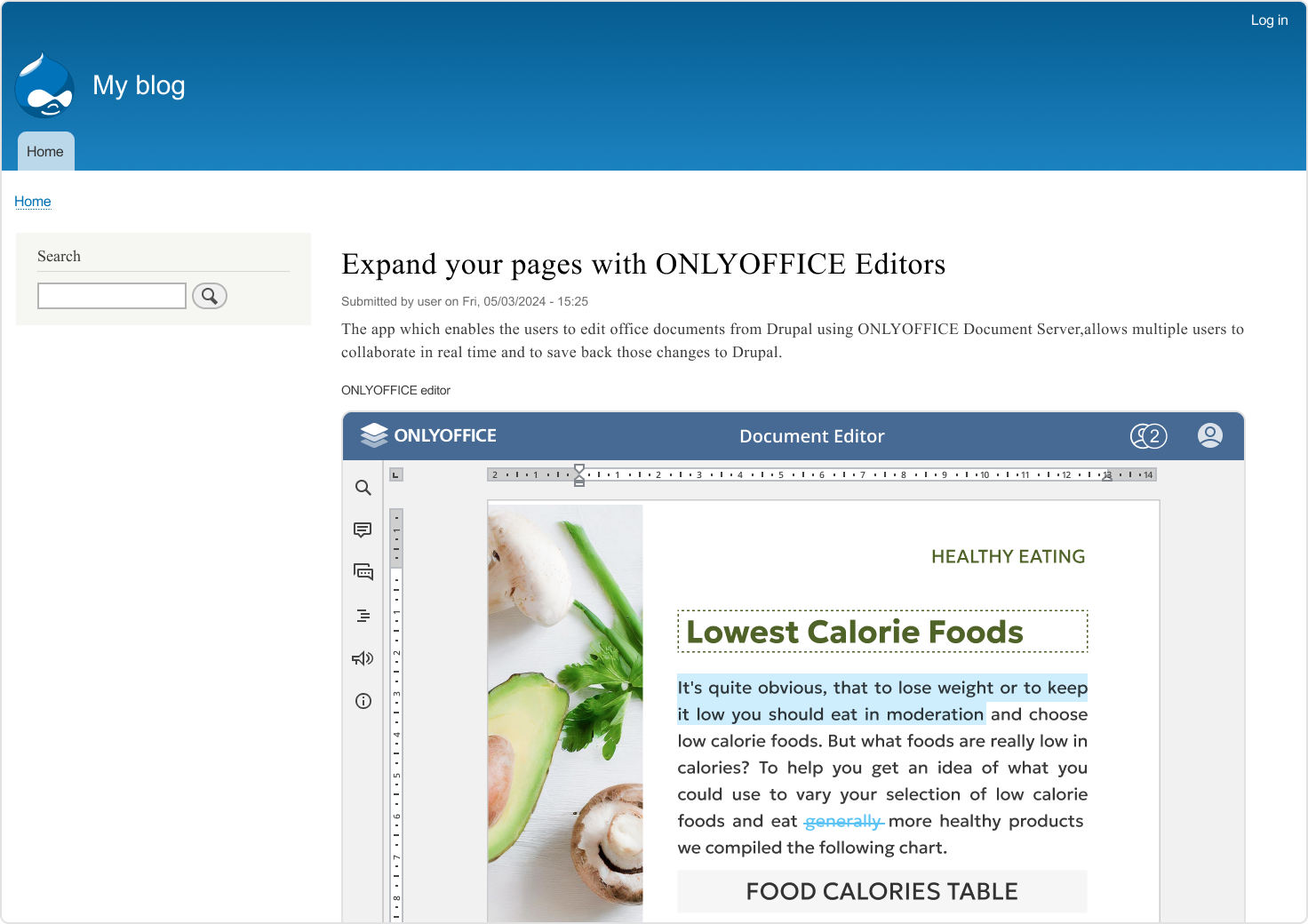 ONLYOFFICE for Drupal