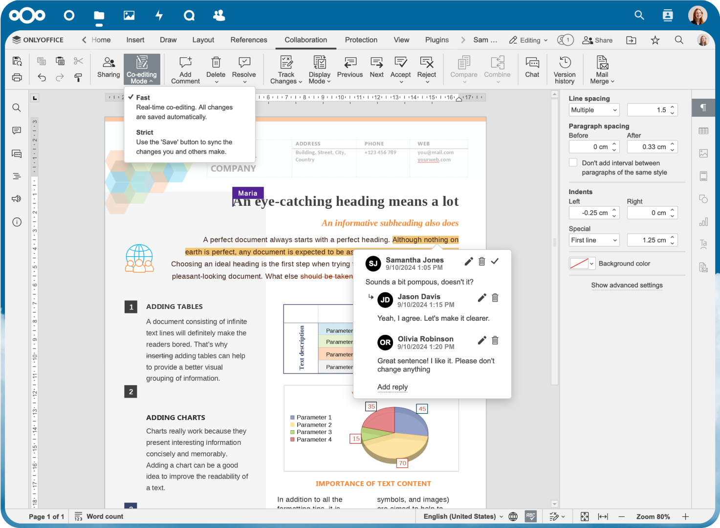 ONLYOFFICE Docs for Nextcloud