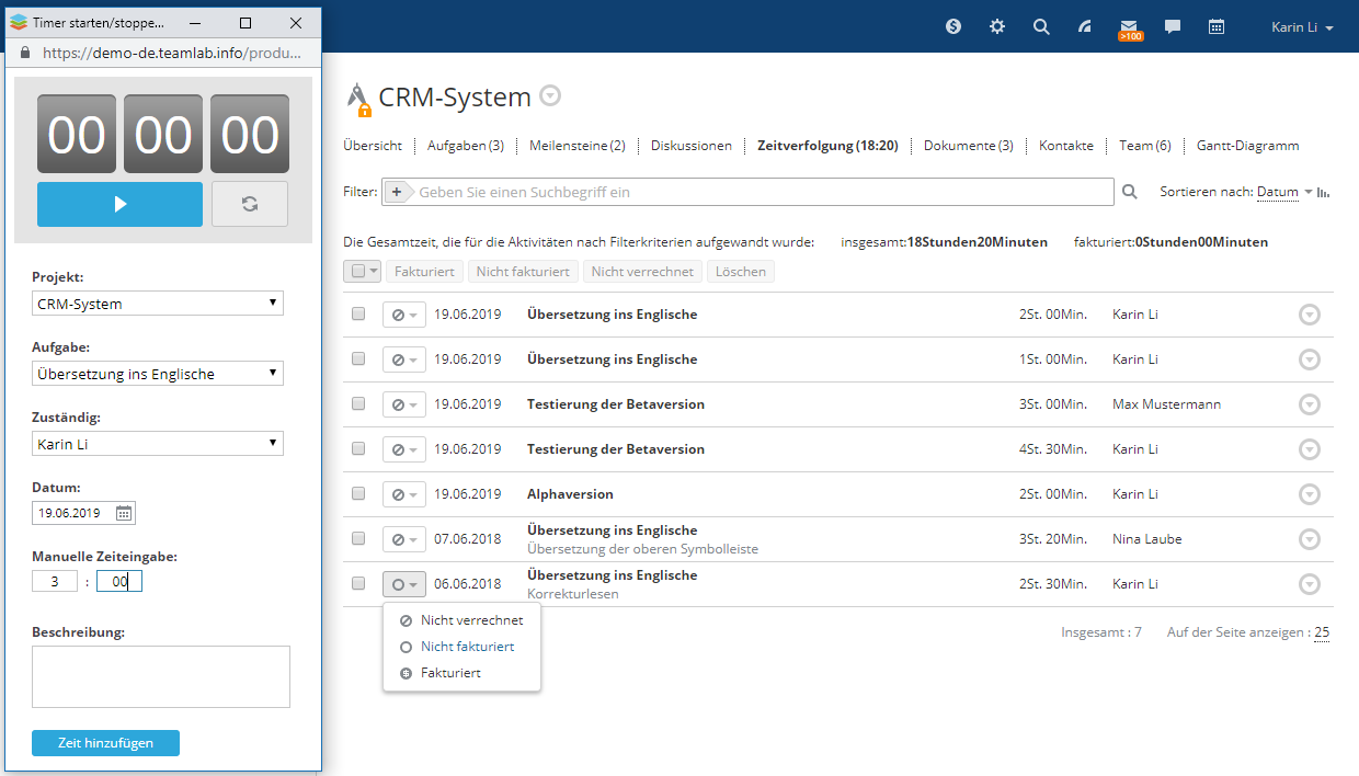 Zeitmanagement