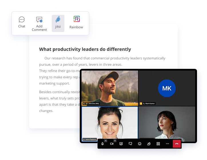 Communicate in Real Time