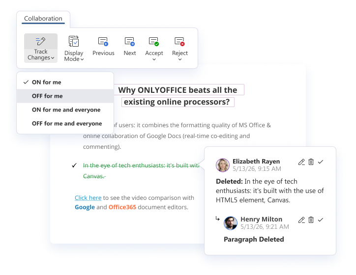 Compare & Combine Documents