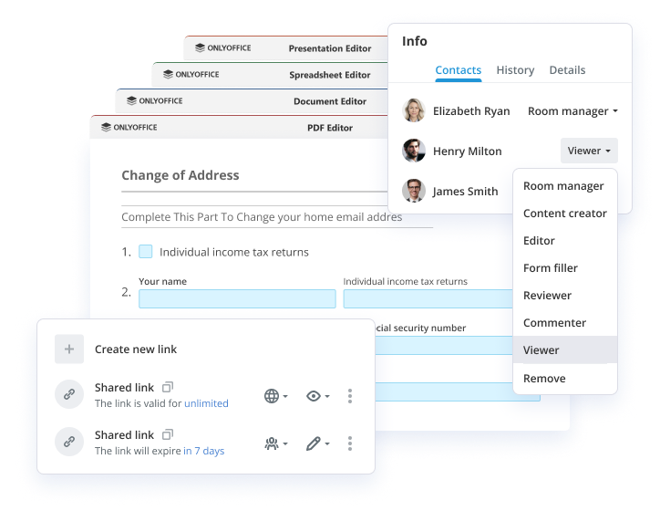 Share Docs Providing Flexible Permissions